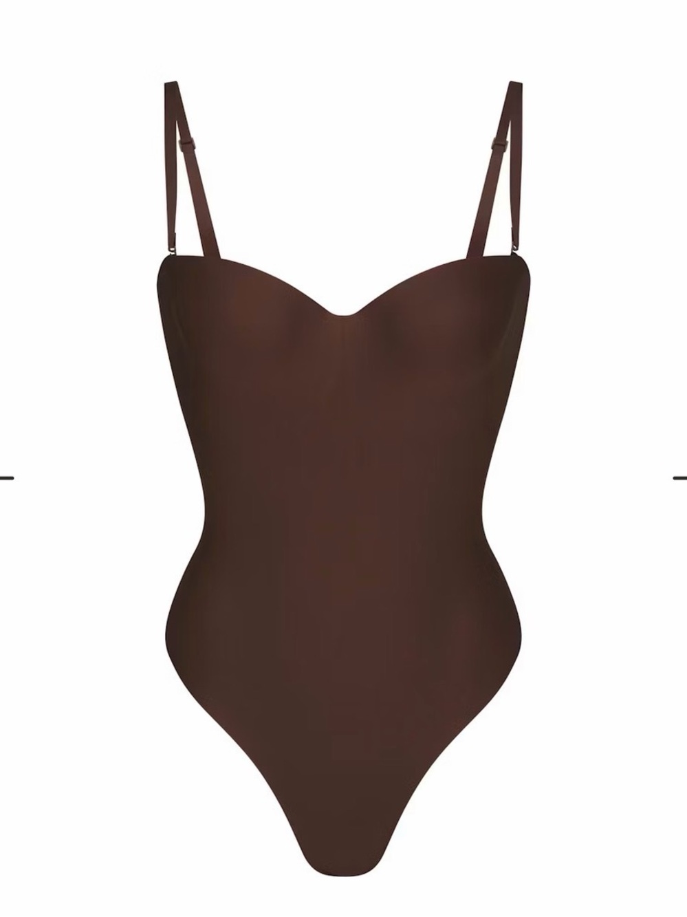 NWT- skims body - L underwire thong body suit - cocoa - Picture 3 of 7